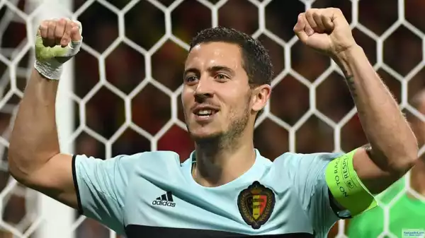 Brilliant Hazard inspires Belgium